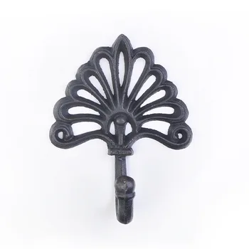 European and American Cast Iron Strong Load-Bearing Hook Fan-Shaped Iron Single Hook Loft Bar Cafe Creative Personality
European and American Cast Iron Strong Load-Bearing Hook Fan-Shaped Iron Single Hook Loft Bar Cafe Creative Personality