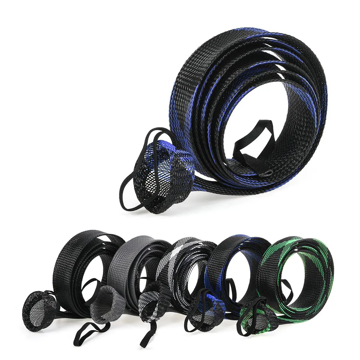 Net Fishing Rod Protective Cover With Lanyard Protective Rod Set Fishing