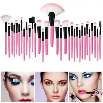 32pcs Makeup Brush Sets Professional Cosmetics Brushes Eyebrow Powder Foundation Shadows Make Up Tools with Storage Bag
32pcs Makeup Brush Sets Professional Cosmetics Brushes Eyebrow Powder Foundation Shadows Make Up Tools with Storage Bag