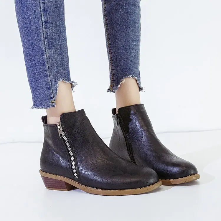 35-43 Code Wish AliExpress Retro 2019 Autumn And Winter Rub Color Chunky-Heel Large Size Side Zipper Horse
35-43 Code Wish AliExpress Retro 2019 Autumn And Winter Rub Color Chunky-Heel Large Size Side Zipper Horse