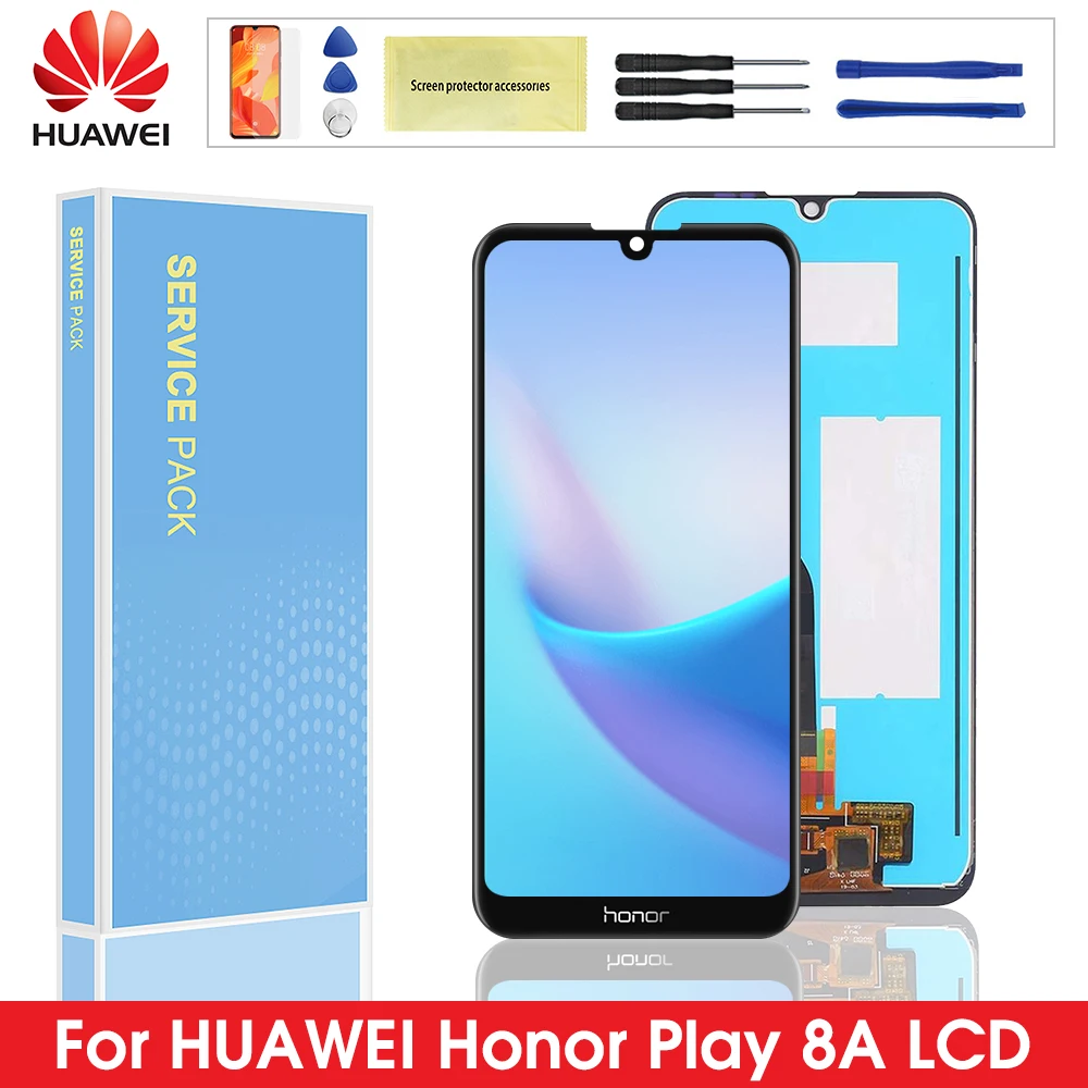 Original LCD For Huawei Honor Play 8A LCD Display Screen Digitizer For Honor 8A LCD Screen With Frame JAT-L29 JAT-L01 JAT-L21
Original LCD For Huawei Honor Play 8A LCD Display Screen Digitizer For Honor 8A LCD Screen With Frame JAT-L29 JAT-L01 JAT-L21