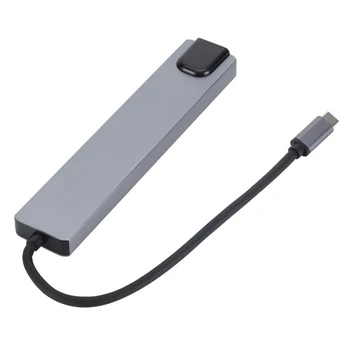 8 In 1 Hub Type-C To HDMI USB 3.0 RJ45 1000Mbps Hubs TF Card Reader High Speed USB-C Hub Plug And Play
8 In 1 Hub Type-C To HDMI USB 3.0 RJ45 1000Mbps Hubs TF Card Reader High Speed USB-C Hub Plug And Play