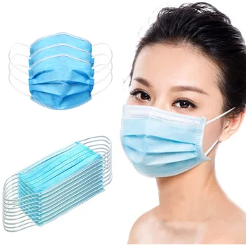 Kinital 10Pcs Meltblown Cloth Masks, Three-layer Dust-Proof Breathable Ear-Hanging Protective Virus flu Mask
Kinital 10Pcs Meltblown Cloth Masks, Three-layer Dust-Proof Breathable Ear-Hanging Protective Virus flu Mask
