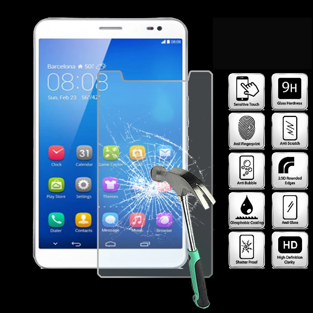 For HuaWei Mediapad T1 7.0 - 9H Tablet Tempered Glass Screen Protector Cover Explosion-Proof High Quality Screen Film
For HuaWei Mediapad T1 7.0 - 9H Tablet Tempered Glass Screen Protector Cover Explosion-Proof High Quality Screen Film