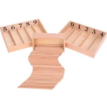 Kuulee Children Montessori Wooden Spindles Counting Box Mathematics Learning Sticks Counting Early Educational Toy
Kuulee Children Montessori Wooden Spindles Counting Box Mathematics Learning Sticks Counting Early Educational Toy
