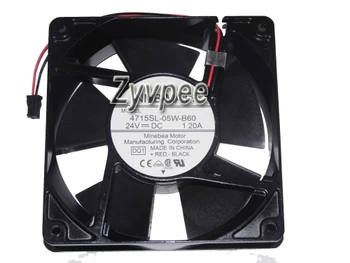 Zyvpee 120x120x38mm 4715SL-05W-B60 24V 1.2A 12cm 4715SL-05W-B60-DQ1 3AUA0000000147 2Wire Inverter Fan
Zyvpee 120x120x38mm 4715SL-05W-B60 24V 1.2A 12cm 4715SL-05W-B60-DQ1 3AUA0000000147 2Wire Inverter Fan