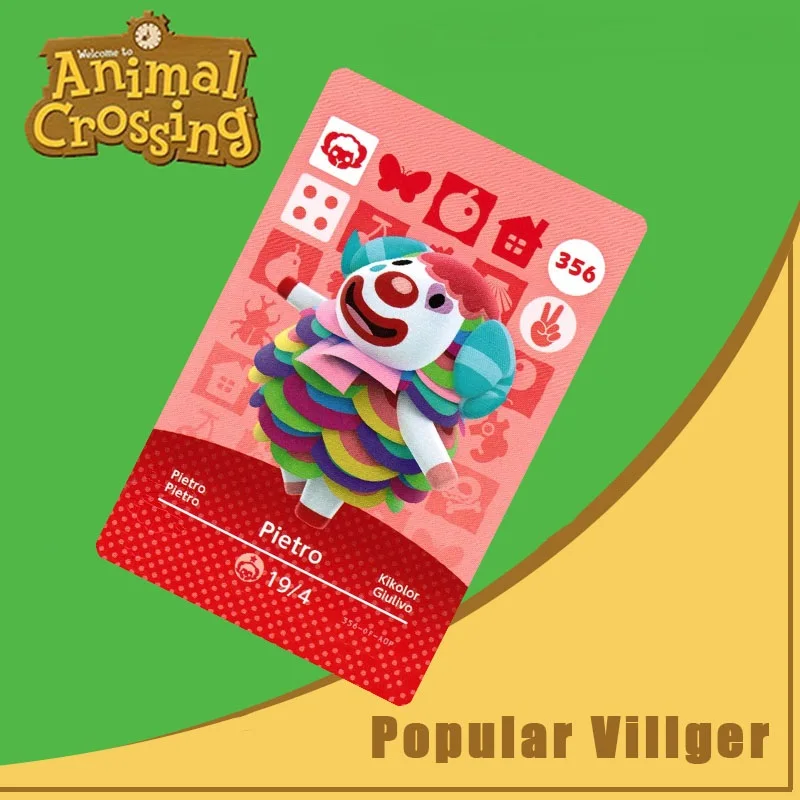 356 Pietro Amiibo Card Animal Crossing Series Animal Crossing New Horizons Amiibo Card Work for Ns Switch Games Nfc Card
356 Pietro Amiibo Card Animal Crossing Series Animal Crossing New Horizons Amiibo Card Work for Ns Switch Games Nfc Card