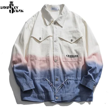 Lindsey Seader Harajuku 2020 Denim Jacket Men's Spring and Autumn Korean Student Trend Denim Men's Autumn Loose Casual Jacket 
Lindsey Seader Harajuku 2020 Denim Jacket Men's Spring and Autumn Korean Student Trend Denim Men's Autumn Loose Casual Jacket