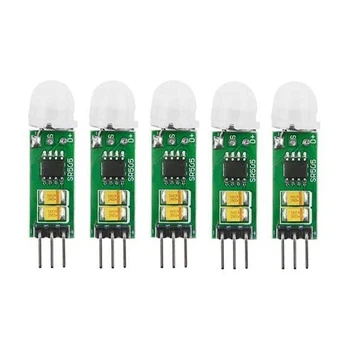 NEW-5PCS HC-SR505 Mini Human Body Sensing Module PIR Motion Detector Switch Module High Power Digital Measurement
NEW-5PCS HC-SR505 Mini Human Body Sensing Module PIR Motion Detector Switch Module High Power Digital Measurement