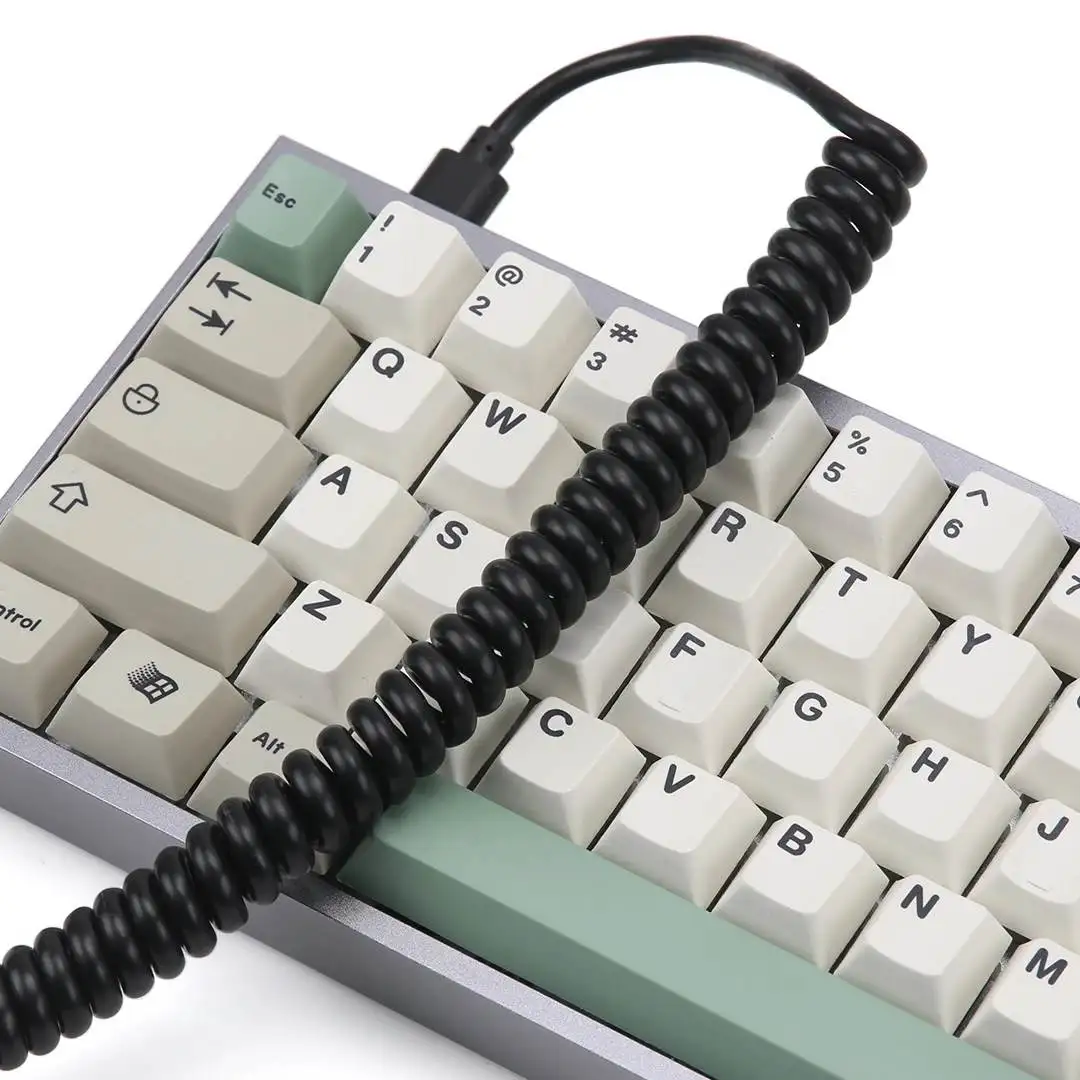 Комплект механической клавиатуры Mantistek USB Type-C USB-интерфейс для Poker 2 GH60 87 104 |