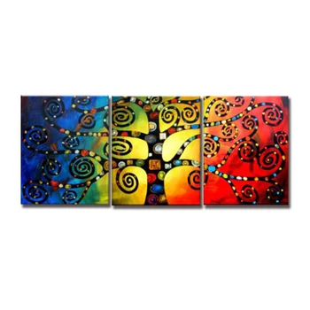 100% Hand-painted Abstract Decorative Painting on Canvas Wall Panel Tree Canvas Art 3 Pieces Group Oil Painting
100% Hand-painted Abstract Decorative Painting on Canvas Wall Panel Tree Canvas Art 3 Pieces Group Oil Painting