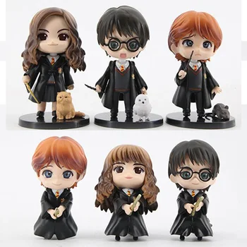 QPosket Big Eyes Potter Ron Hermione Weasley Granger Snape PVC Action Figure Toy Doll Christmas Birthday Gift 10cm 6pcs/set
QPosket Big Eyes Potter Ron Hermione Weasley Granger Snape PVC Action Figure Toy Doll Christmas Birthday Gift 10cm 6pcs/set