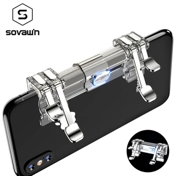Sovawin Pubg Mobile Controller L1 R1 Phone Gamepad Trigger Fire Button Aim Key l1r1 Shooter Pubg Controller For iphone Android
Sovawin Pubg Mobile Controller L1 R1 Phone Gamepad Trigger Fire Button Aim Key l1r1 Shooter Pubg Controller For iphone Android