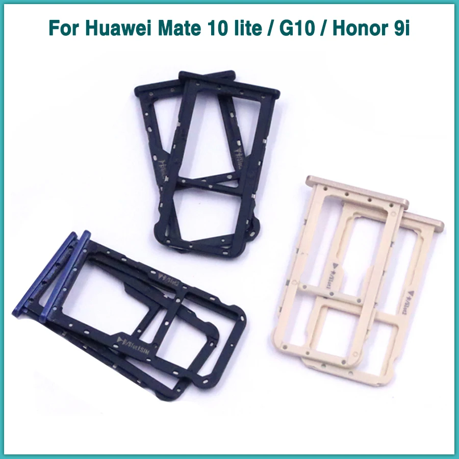 10pcs new Sim Card Tray Holder For Huawei Mate 10 lite / G10 / Honor 9i / Nova 2i SIM Card Reader Sim Tray Holder Sim Slot
10pcs new Sim Card Tray Holder For Huawei Mate 10 lite / G10 / Honor 9i / Nova 2i SIM Card Reader Sim Tray Holder Sim Slot