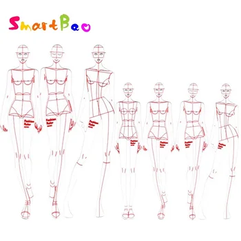 Fashion Ruler Fashion Line Drawing Human Dynamic Template for Clothing Design Humanoid Design Template Set
Fashion Ruler Fashion Line Drawing Human Dynamic Template for Clothing Design Humanoid Design Template Set