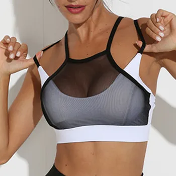 Sports Bra Women Sexy Mesh Breathable Sport Top Underwear Female Gym Fitness Seamless Running Yoga Bra Athletic Vest
Sports Bra Women Sexy Mesh Breathable Sport Top Underwear Female Gym Fitness Seamless Running Yoga Bra Athletic Vest