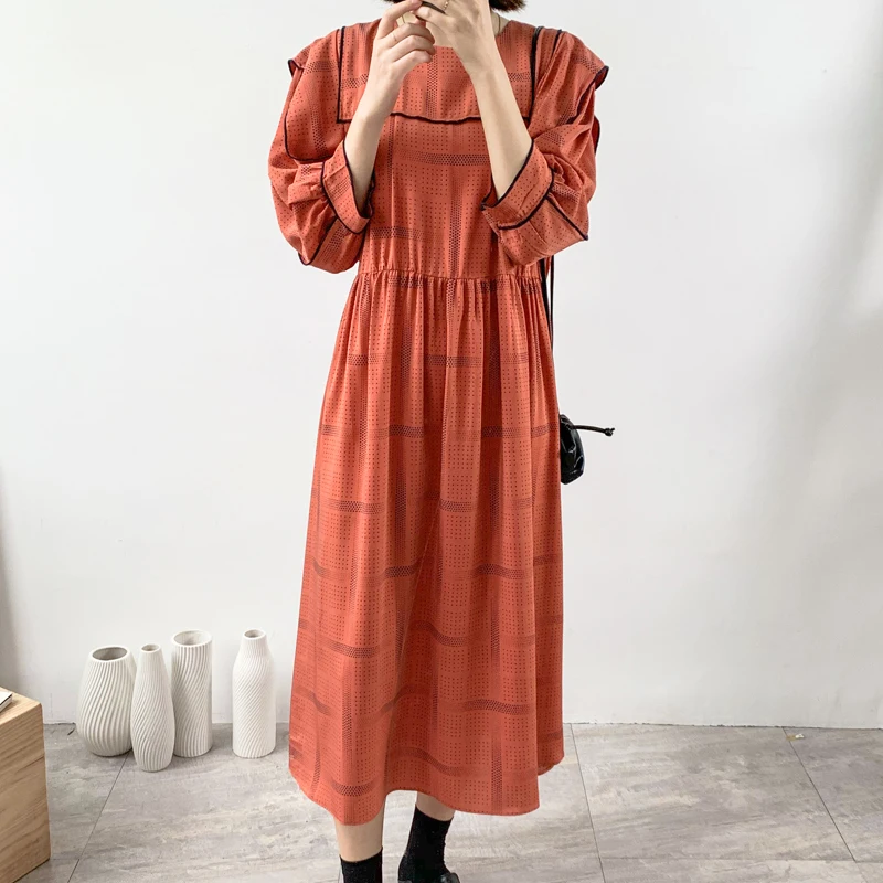Fashion Chiffon Dress Women Korean Style Spring New 2020 Temperament Ladies Dress Pluz Sized Long Sleeve Women Clothing
Fashion Chiffon Dress Women Korean Style Spring New 2020 Temperament Ladies Dress Pluz Sized Long Sleeve Women Clothing