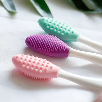 Double-sided Silicone Facial Cleansing Brushes Nose Blackhead Remover Brush Massage Brush Exfoliating Cleaning Tool
Double-sided Silicone Facial Cleansing Brushes Nose Blackhead Remover Brush Massage Brush Exfoliating Cleaning Tool