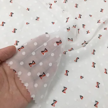 150cm100cm Spring and Summer New Chiffon Polka Dot Cut Flower Fabric Semi- Transparent Printed Women 's Fabric
150cm100cm Spring and Summer New Chiffon Polka Dot Cut Flower Fabric Semi- Transparent Printed Women 's Fabric
