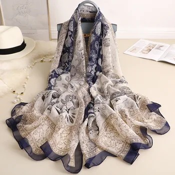 2019 Silk Scarf Hijab Long Scarves Female Printing Thin Section Changed The Shawl Is Prevented Bask In Summer Beach Towel Fabric
2019 Silk Scarf Hijab Long Scarves Female Printing Thin Section Changed The Shawl Is Prevented Bask In Summer Beach Towel Fabric