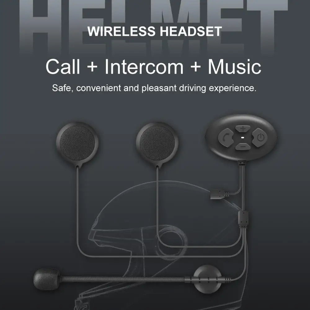 Bluetooth 5.0 TWS Headset Motorcycle riding Wireless Earphones with Microphone Intercom Ip65 Waterproof 1000m Intercom Headset
Bluetooth 5.0 TWS Headset Motorcycle riding Wireless Earphones with Microphone Intercom Ip65 Waterproof 1000m Intercom Headset
