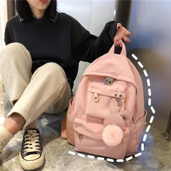 brand Japanese girls backpack Korean version of sweet little fresh high school students backpack female travel backpack
brand Japanese girls backpack Korean version of sweet little fresh high school students backpack female travel backpack