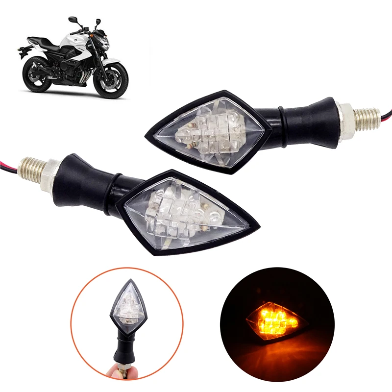 2 Pcs 12V Motorcycle Turn Signal LED Indicator Light Blinker Light Flashers Lighting for Harley Honda Yamaha Kawasaki Suzuki
2 Pcs 12V Motorcycle Turn Signal LED Indicator Light Blinker Light Flashers Lighting for Harley Honda Yamaha Kawasaki Suzuki