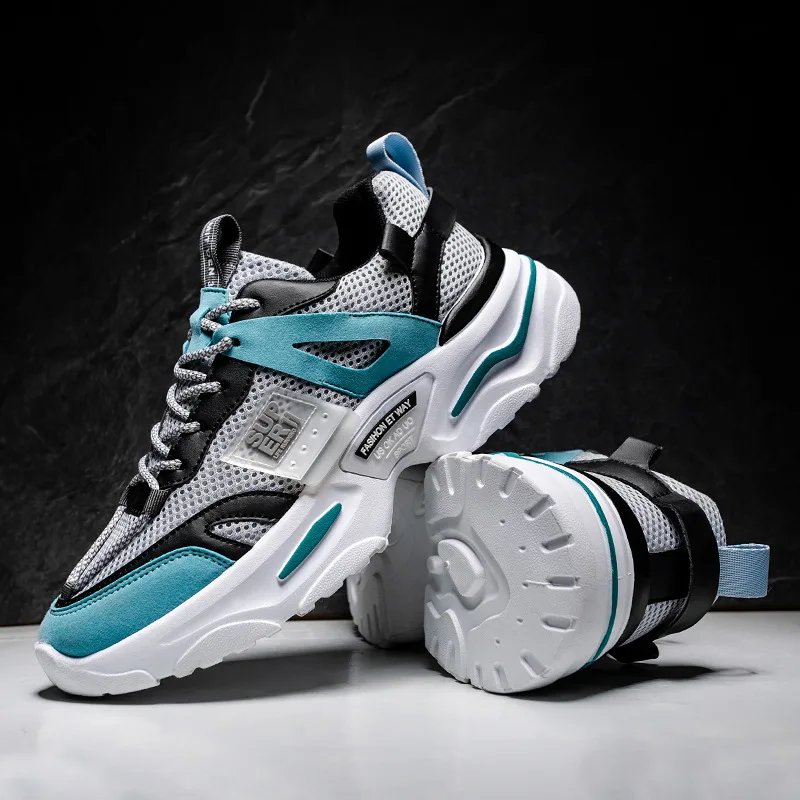 2020 Korean men's shoes New four seasons dad shoes Instide shoes with thick soles Breathable sports leisure travel shoes
2020 Korean men's shoes New four seasons dad shoes Instide shoes with thick soles Breathable sports leisure travel shoes