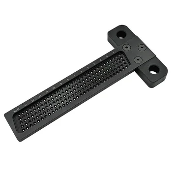Woodworking Scribe T-type Ruler Hole Scribing Gauge Crossed-out Tool Draw Line Tools Aluminium alloy Measuring Tool for Woodwork
Woodworking Scribe T-type Ruler Hole Scribing Gauge Crossed-out Tool Draw Line Tools Aluminium alloy Measuring Tool for Woodwork