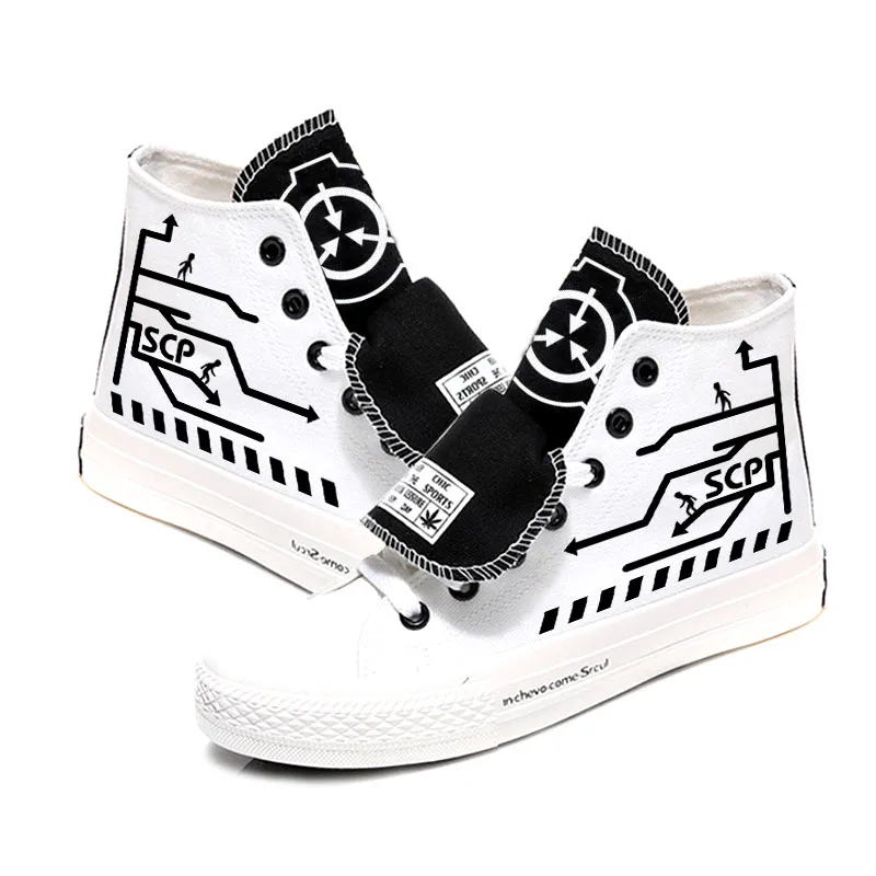 Alto-Q Unisex Anime Cos SCP Fundación Casual estudiante SCP plimsolls SCP Fundación zapatos de lona zapatos de suela de cuerda
Alto-Q Unisex Anime Cos SCP Fundación Casual estudiante SCP plimsolls SCP Fundación zapatos de lona zapatos de suela de cuerda