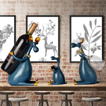 Nordic Resin Red Wine Rack Deer Family Bottle Holder Furnishing Articles for Home Wedding Decoration Resin Figurines Miniatures
Nordic Resin Red Wine Rack Deer Family Bottle Holder Furnishing Articles for Home Wedding Decoration Resin Figurines Miniatures