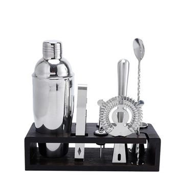 Stainless Steel Cocktail Shaker, Mixer, Cocktail Shaker, 10-piece Bartender Party Tool Set
Stainless Steel Cocktail Shaker, Mixer, Cocktail Shaker, 10-piece Bartender Party Tool Set