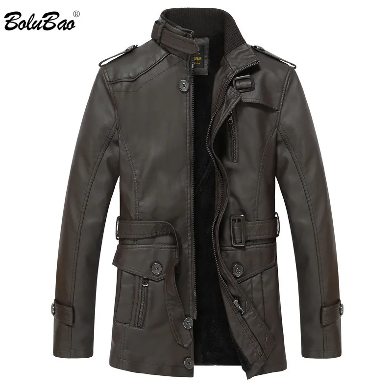 BOLUBAO Brand New Men Winter Leather Jackets Thick Warm Suede Men's Casual Motorcycle Street Style Male Leather Jackets
BOLUBAO Brand New Men Winter Leather Jackets Thick Warm Suede Men's Casual Motorcycle Street Style Male Leather Jackets