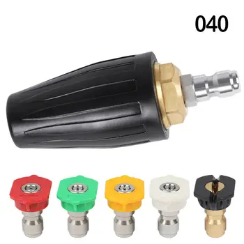 1pcs Turbo Nozzle 4000PSI 1/4'' High Pressure Washer Rotating Turbo Nozzle Spray Tip Quick Connect Car Washing Machine cleaning
1pcs Turbo Nozzle 4000PSI 1/4'' High Pressure Washer Rotating Turbo Nozzle Spray Tip Quick Connect Car Washing Machine cleaning