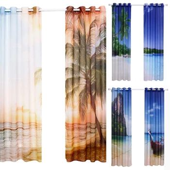 Sea Beach Printed Window Curtain Modern Shade Curtains Living Room Bedroom Balcony Window Curtain Drape Home Decor
Sea Beach Printed Window Curtain Modern Shade Curtains Living Room Bedroom Balcony Window Curtain Drape Home Decor