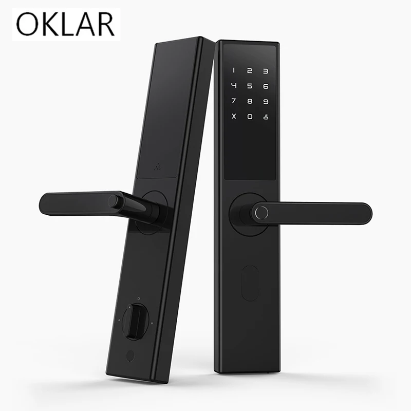 OKLAR Digital Electronic Lock Biometric Fingerprint coded door Xiaomi Mihome Mijia APP Security Lock Smart Finger Print lock
OKLAR Digital Electronic Lock Biometric Fingerprint coded door Xiaomi Mihome Mijia APP Security Lock Smart Finger Print lock