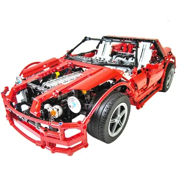 1458PCS Red Pull Back Sports Car Model MOC Building Blocks City Technic Car Enlighten Bricks Vehicle Toys For Boys Xmas gift
1458PCS Red Pull Back Sports Car Model MOC Building Blocks City Technic Car Enlighten Bricks Vehicle Toys For Boys Xmas gift