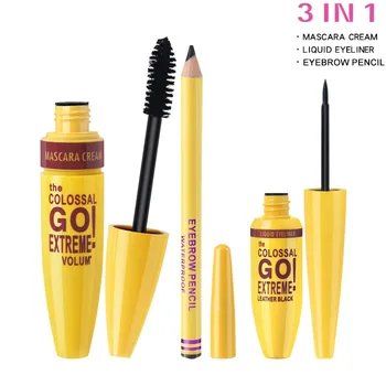 3 IN 1 Makeup Set For Daily Use Include Eyeliner Mascara Eyebrow Pencil Long Lasting Waterproof Cosmetic Kit For Women Gift
3 IN 1 Makeup Set For Daily Use Include Eyeliner Mascara Eyebrow Pencil Long Lasting Waterproof Cosmetic Kit For Women Gift