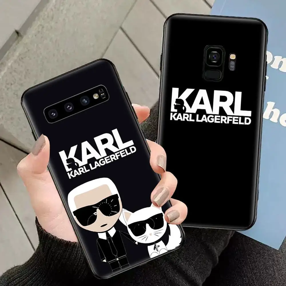 Karl Lagerfeld soft silicone case for samsung galaxy s9plus s7 edge s8 s9 plus s10 note 8 9 10 plus coque Fashion back cover
Karl Lagerfeld soft silicone case for samsung galaxy s9plus s7 edge s8 s9 plus s10 note 8 9 10 plus coque Fashion back cover