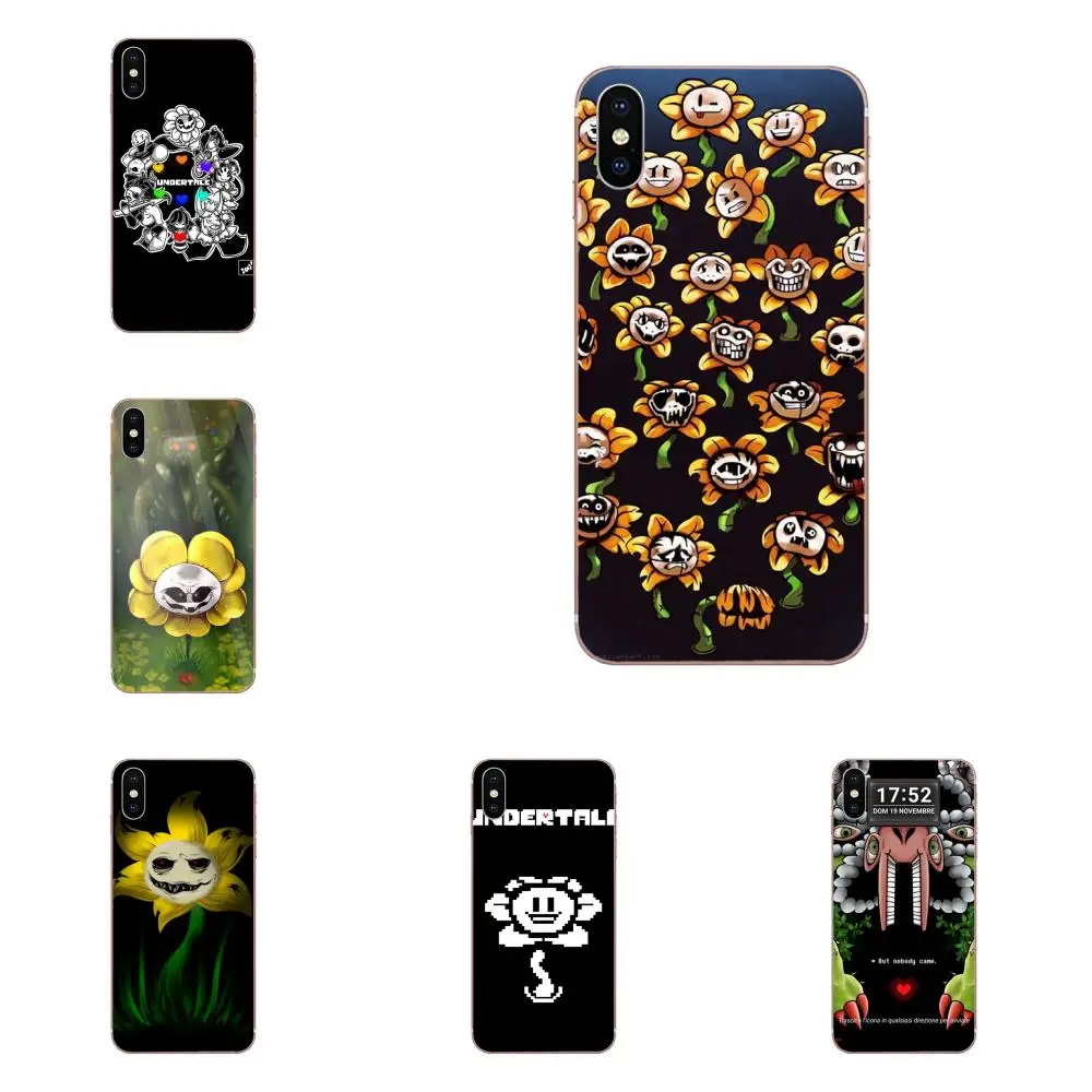 Дизайн Прохладный игра Undertale Flowey для Galaxy J1 J2 J3 J330 J4 J5 J6 J7 J730 J8 2015 2016 2017 2018 mini Pro мягкая