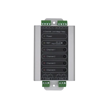 4 Channels Low-Voltage Relay Crestron Control4 ctlsmart
4 Channels Low-Voltage Relay Crestron Control4 ctlsmart