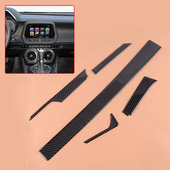 CITALL 5Pcs/Set Carbon Fiber Texture Car Auto Dashboard Center Console Strip Cover fit for Chevrolet Camaro 2017 2018 2019
CITALL 5Pcs/Set Carbon Fiber Texture Car Auto Dashboard Center Console Strip Cover fit for Chevrolet Camaro 2017 2018 2019