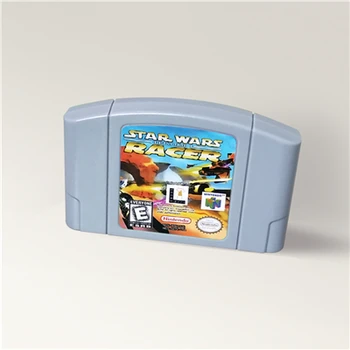 Star Wars Episode 1 Racer For 64 Bit Game Cartridge USA Version NTSC Format
Star Wars Episode 1 Racer For 64 Bit Game Cartridge USA Version NTSC Format