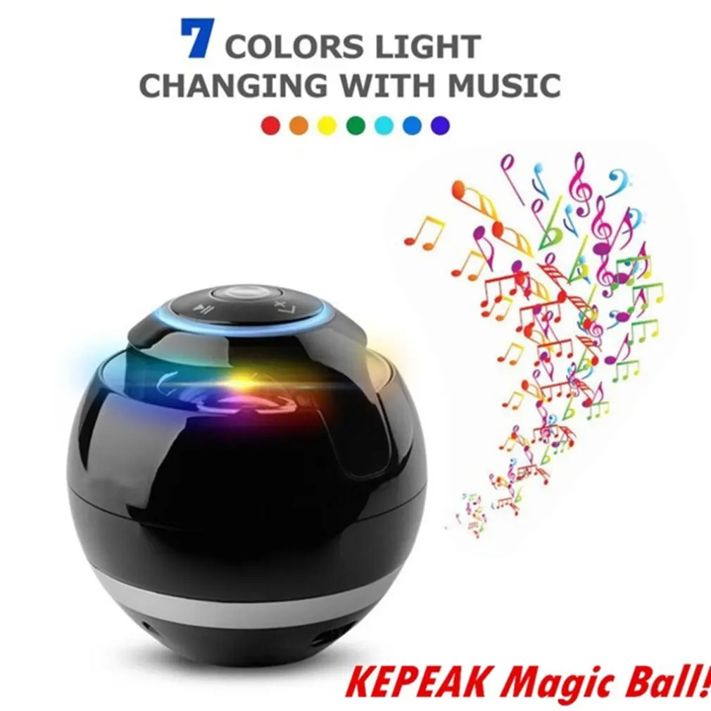 Wireless Speaker Colors LED Lights Wireless Portable Subwoofer With Mic FM Multicolored Ball with Light Speaker Outdoor
Wireless Speaker Colors LED Lights Wireless Portable Subwoofer With Mic FM Multicolored Ball with Light Speaker Outdoor