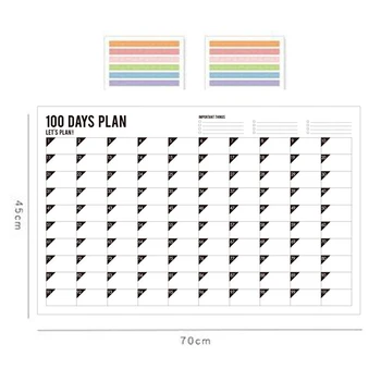 100 Day Monthly Calendar Planner Memo Organiser Annual Schedule Plan Sticker Wall Planner 70x45cm Calendar Planers
100 Day Monthly Calendar Planner Memo Organiser Annual Schedule Plan Sticker Wall Planner 70x45cm Calendar Planers