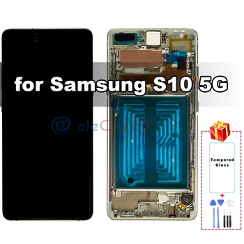 Original AMOLED for Samsung Galaxy S10 5G G977U LCD Display with Touch Digitizer and Frame Assembly Replacement 100% Tested
Original AMOLED for Samsung Galaxy S10 5G G977U LCD Display with Touch Digitizer and Frame Assembly Replacement 100% Tested