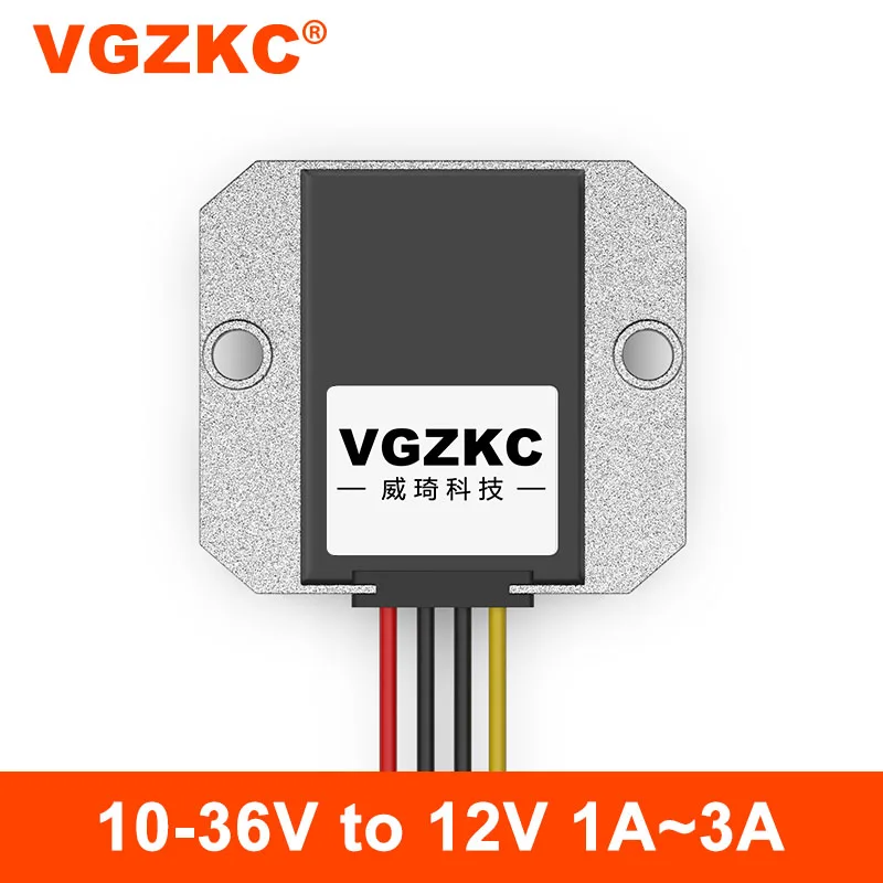 VGZKC 10-36V to 12V DC power regulator 12V24V to 12V automotive automatic buck-boost power supply module
VGZKC 10-36V to 12V DC power regulator 12V24V to 12V automotive automatic buck-boost power supply module