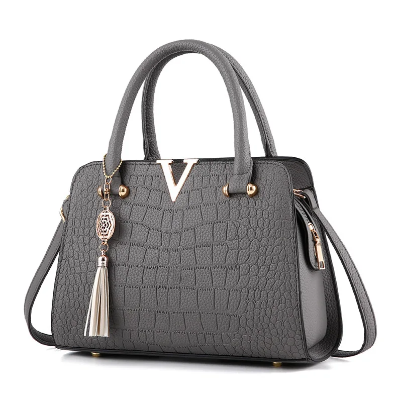 2018 New Style Handbag Bag Europe And America Fashion PU Handbag Crocodile Pattern Large V Women's Handbag Hot Selling
2018 New Style Handbag Bag Europe And America Fashion PU Handbag Crocodile Pattern Large V Women's Handbag Hot Selling