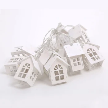 LED Garland Wood House String Light 2 Meter 10 LED Room Decor String Lamp Wedding Party Holiday Fairy Lights Warm White
LED Garland Wood House String Light 2 Meter 10 LED Room Decor String Lamp Wedding Party Holiday Fairy Lights Warm White