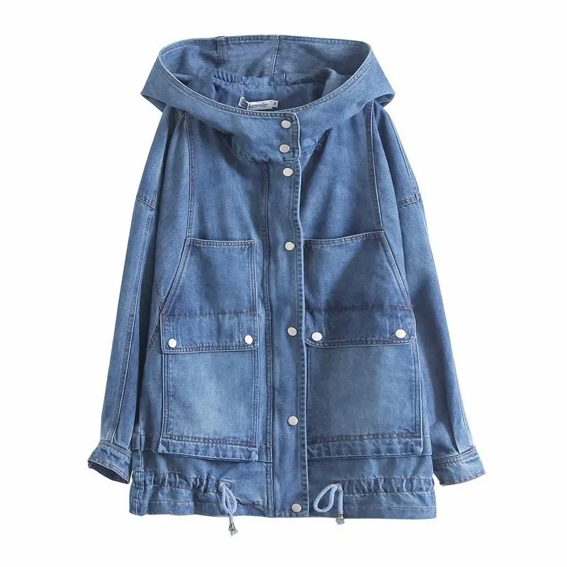Spring And Autumn New Style Europe And America Loose-Fit Denim Windbreaker Women's Mid-length Popular BF Workwear Coat WOMEN'S D
Spring And Autumn New Style Europe And America Loose-Fit Denim Windbreaker Women's Mid-length Popular BF Workwear Coat WOMEN'S D